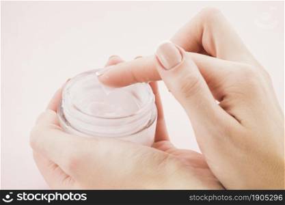 skin care cream. Beautiful photo. skin care cream