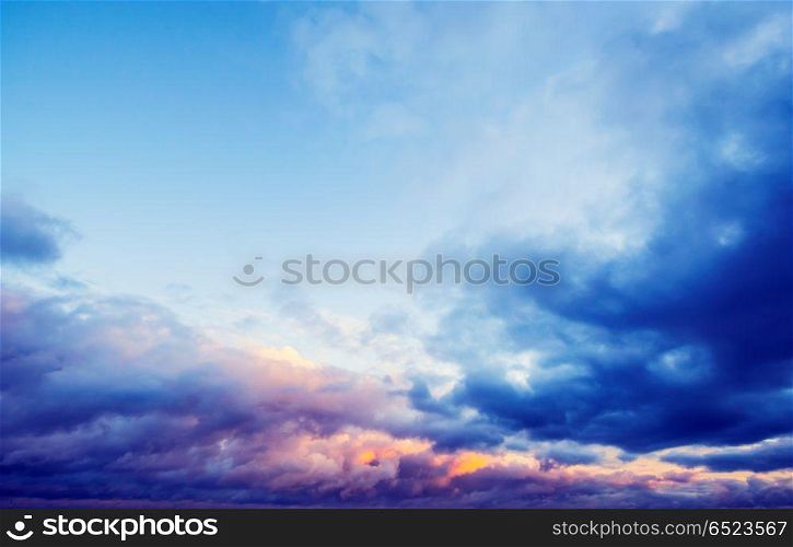 Sky and clouds beautiful summer. Sky and clouds beautiful summer nature background. Sky and clouds beautiful summer
