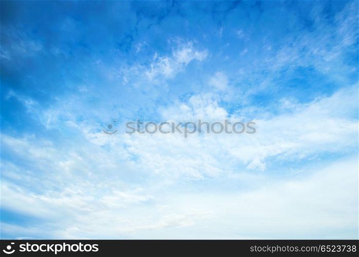 Sky and clouds. Sky and clouds summer panorama. Sky and clouds