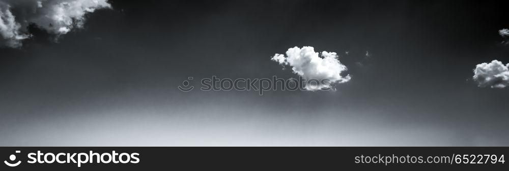Sky and clouds. Summer sky and clouds. Nature outdoor background