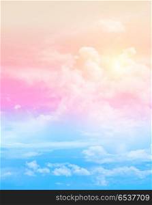 Sky and clouds vertical photo. Sky and clouds vertical photo - book or magazine format. Sky and clouds vertical photo