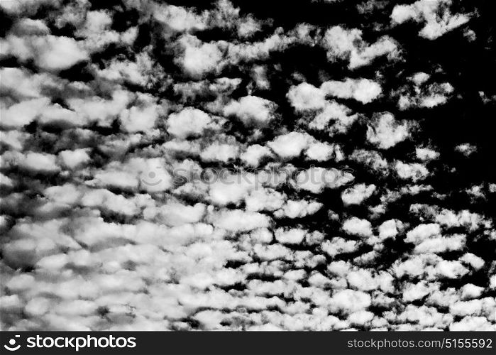 sky and empty space in oman the fluffy cloudy
