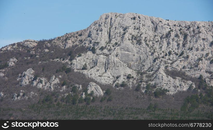 sky and rock