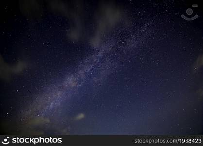 sky and the stars, the Milky Way in the night itself