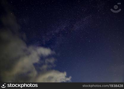 sky and the stars, the Milky Way in the night itself