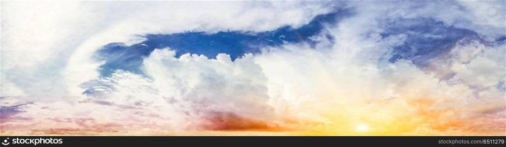 Sky art image background. Sky art. Canvas vintage background image landscape. Sky art image background