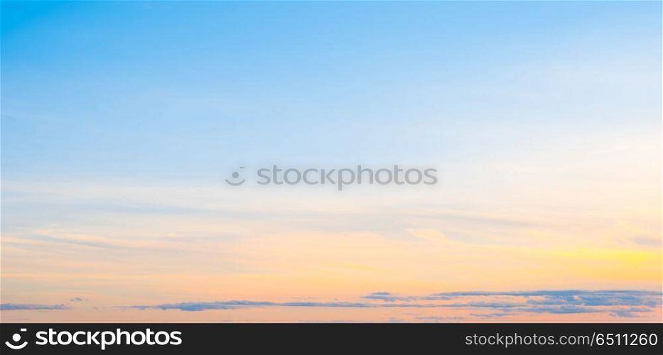 Sky atmosphere clear clouds. Sky atmosphere clear clouds summer background landscape