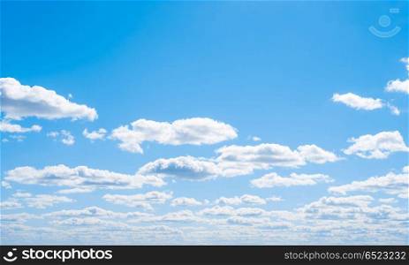 Sky atmosphere clear clouds. Sky atmosphere clear clouds summer background. Sky atmosphere clear clouds