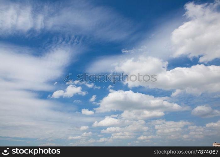 Sky background. Sky and clouds background.&#xA;Clouds