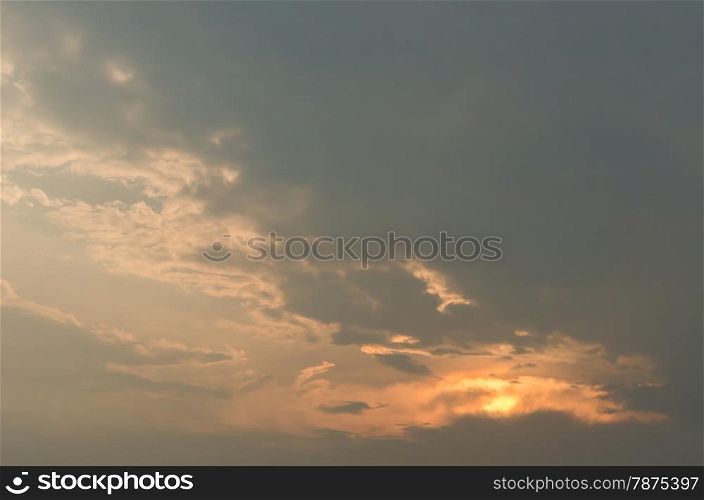 sky background. sky background with rain clouds