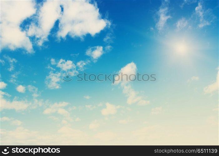 Sky beauty background. Sky beauty background. Clear summer air image. Sky beauty background