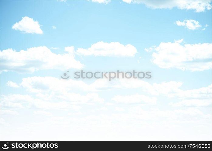 Sky bright pastel colors. Summer tropical background. Sky bright pastel colors