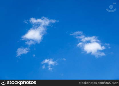 Sky clouds. Blue sky and white clouds background