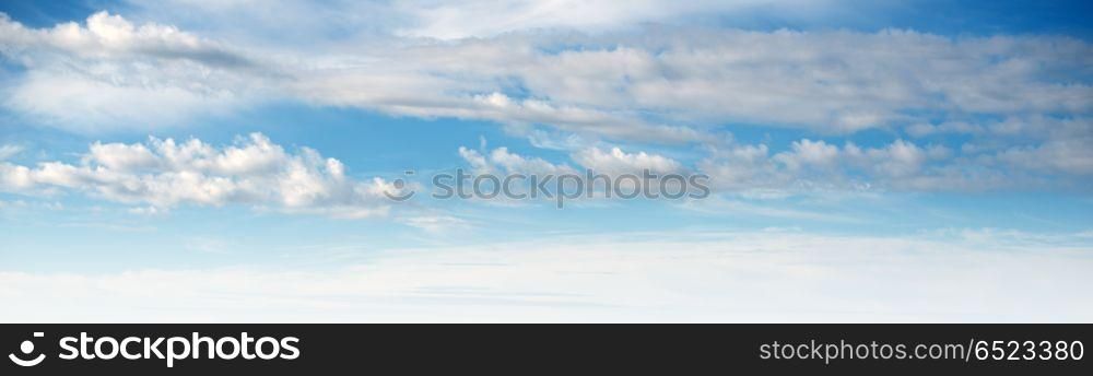 Sky ultramarine clouds. Sky ultramarine clouds. Natural summer day landscape. Sky ultramarine clouds