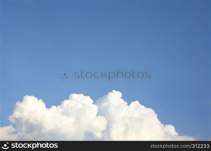 Sky with cloud