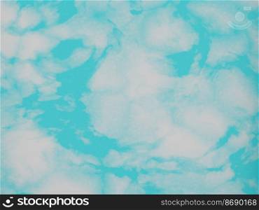 Sky with clouds, 3d render, 3d illustration.. Sky with clouds, 3d render. Stock illustration.