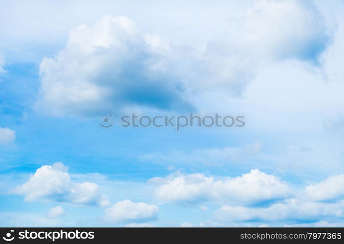 Sky with clouds