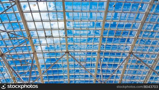 Skylight window - abstract architectural background , there are pictures of this series