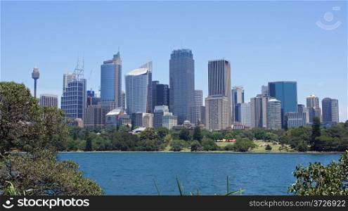 Skyline of Sydney, New South Wales, Australia