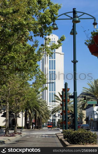 Skyscraper in a city, Orlando, Florida, USA