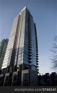Skyscraper in downtown, Vancouver, British Columbia, Canada