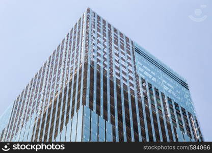 Skyscraper office buildings in Central Business District, Singapore