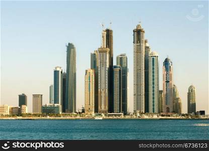 Skyscrapers, Dubai, United Arab Emirates