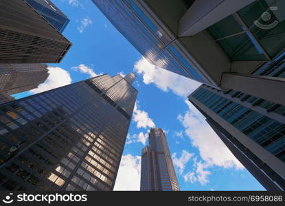Skyscrapers in Chicago, illinois, USA