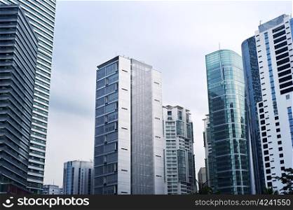 Skyscrapers in Kuala Lumpur business center