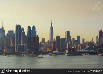 Skyscrapers in New York City, USA