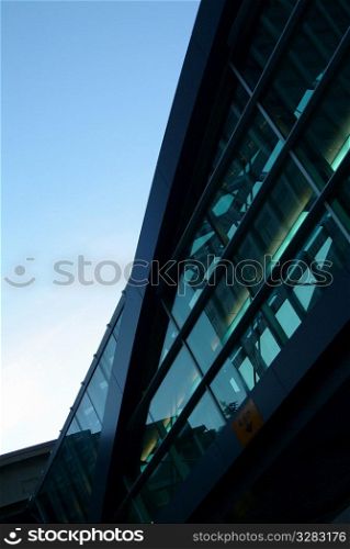 Skywalk glass building, Calgary Canada.