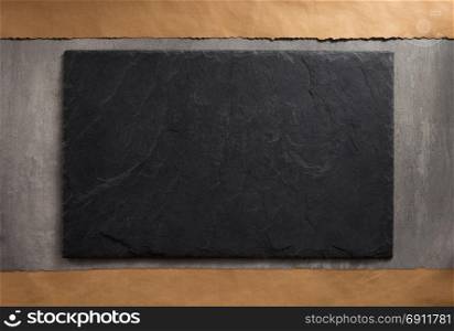 slate and stone wall surface as background texture