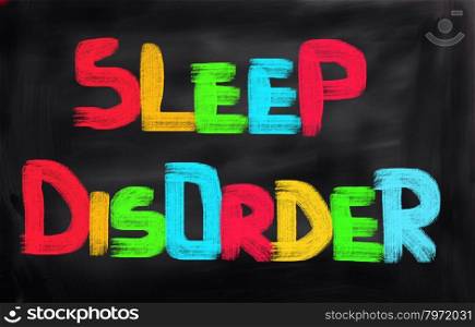 Sleep Disorder Concept