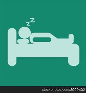 Sleep Icon , bed icon, hotel icon