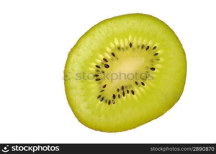 slice of kiwi close up