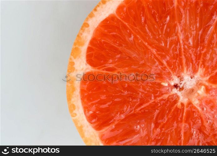 Slice of orange, close-up