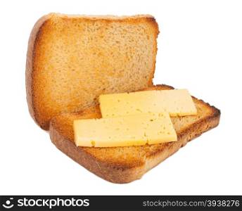 Slice toast bread with cheese
