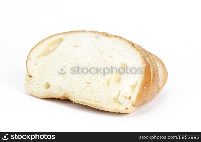 Sliced Bread isolated on white background