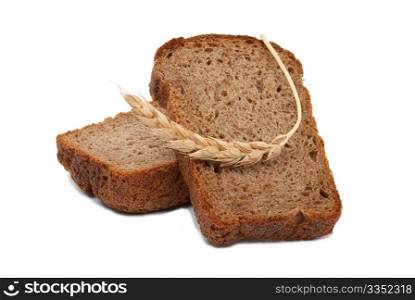 Sliced bread with ear