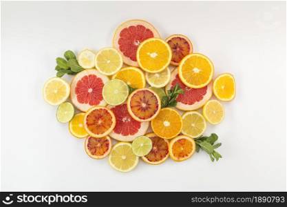 slices citrus fruit pile. Resolution and high quality beautiful photo. slices citrus fruit pile. High quality and resolution beautiful photo concept