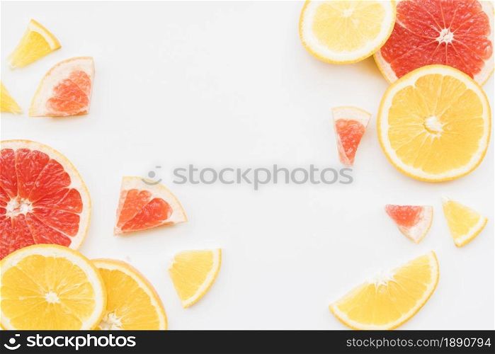 slices colorful citrus fruits. Resolution and high quality beautiful photo. slices colorful citrus fruits. High quality and resolution beautiful photo concept