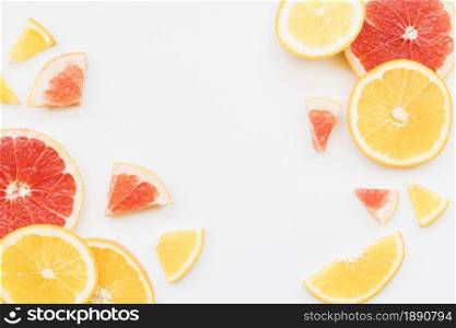 slices colorful citrus fruits. Resolution and high quality beautiful photo. slices colorful citrus fruits. High quality and resolution beautiful photo concept