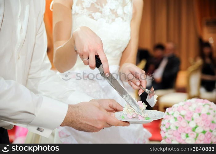 Slicing the cake