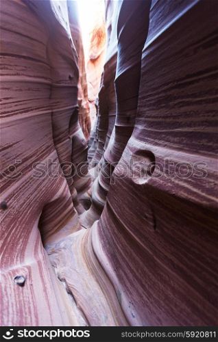 Slot canyon in Grand Staircase Escalante National park, Utah