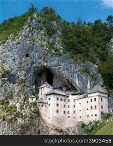 Slovenia Predjama mountain medieval castle landmark architecture
