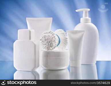 smal set of skincare items