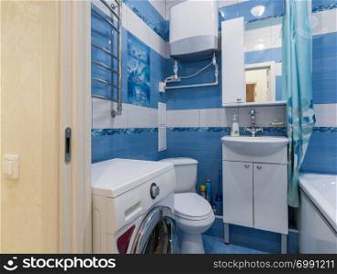 Small bathroom with toilet