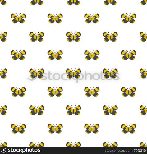 Small butterfly pattern seamless in flat style for any design. Small butterfly pattern seamless