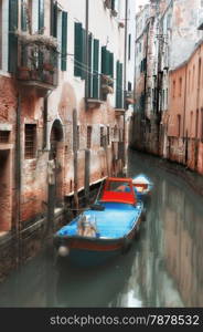 Small canal in Venice, Italy