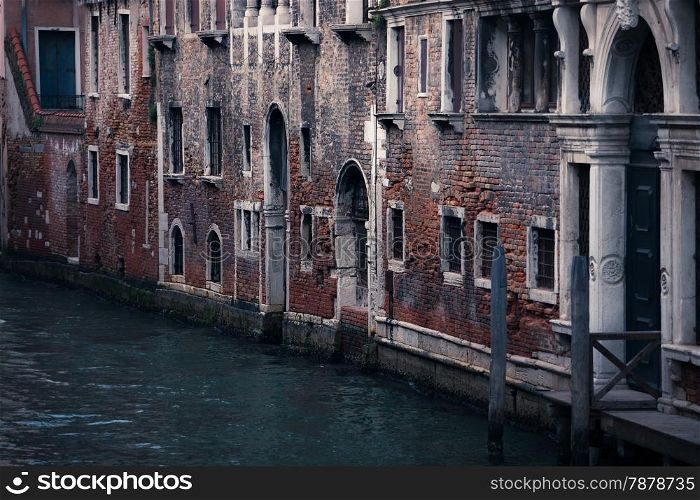 Small canal in Venice, Italy